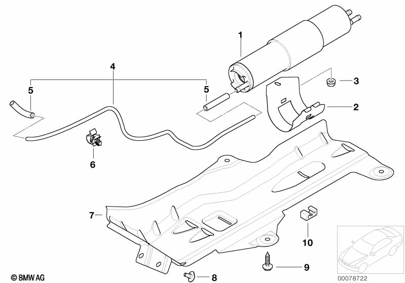 Гайка шестигранная с шайбой
