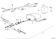 Комплект дооснащ.сист.омывателей фар