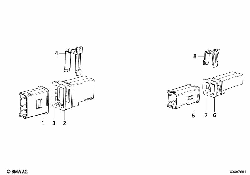 Держатель штекерного соединения