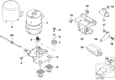 Подкачив. насос/ датчики/ доп.элем. DSC