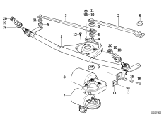 Детали стеклоочистителя