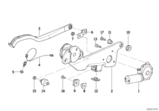 Детали очистителя заднего стекла
