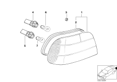Блок задних фонарей