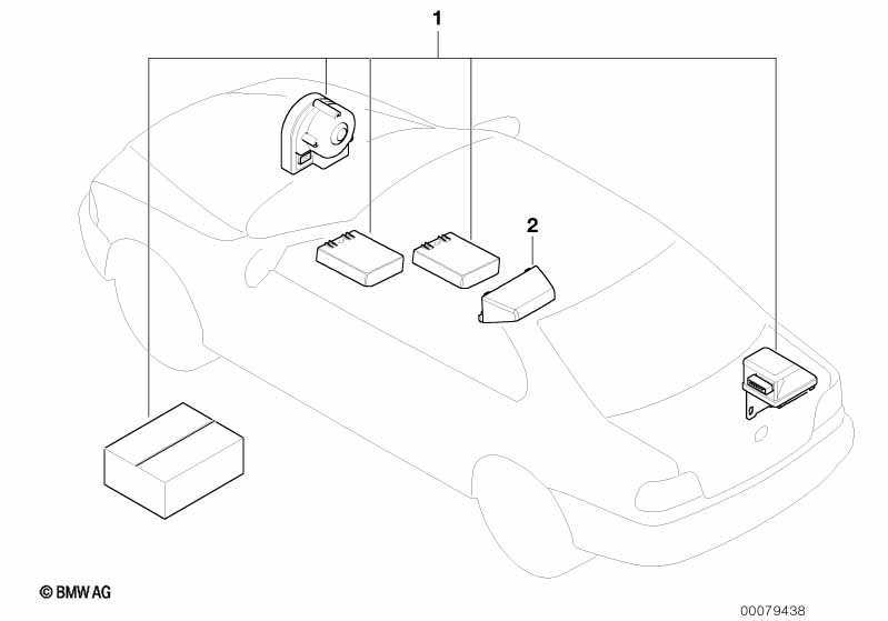 Комплект дооснащения сигнализации