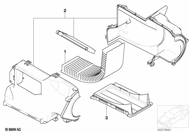 Микрофильтр/детали корпуса
