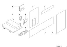 Детали блока предохранителей