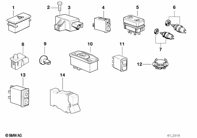 Различные переключатели