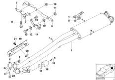 Средний глушитель