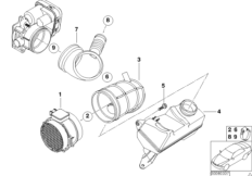 Термоанемометрический расходомер воздуха