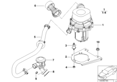 Воздушный нагнетатель сист. нейтрал.ОГ