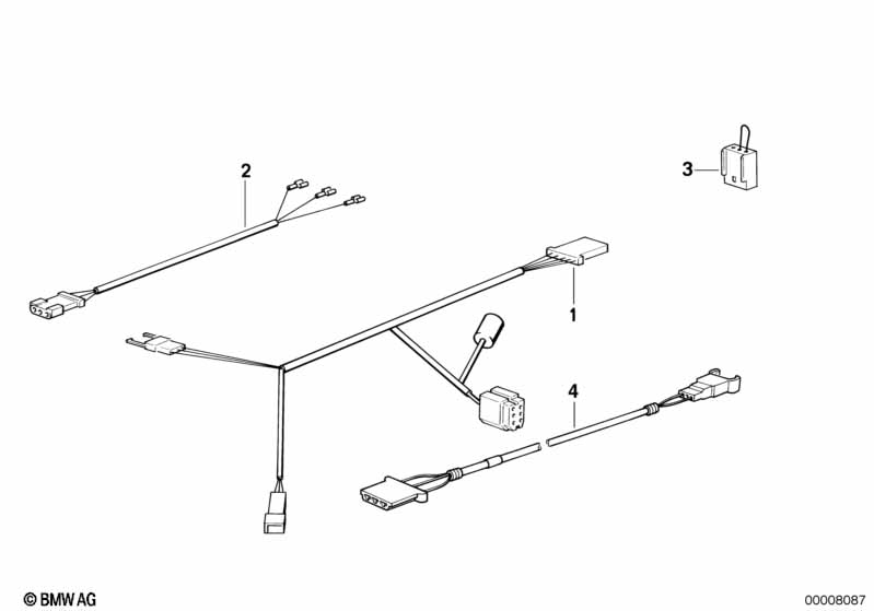 Провода проблескового фонаря