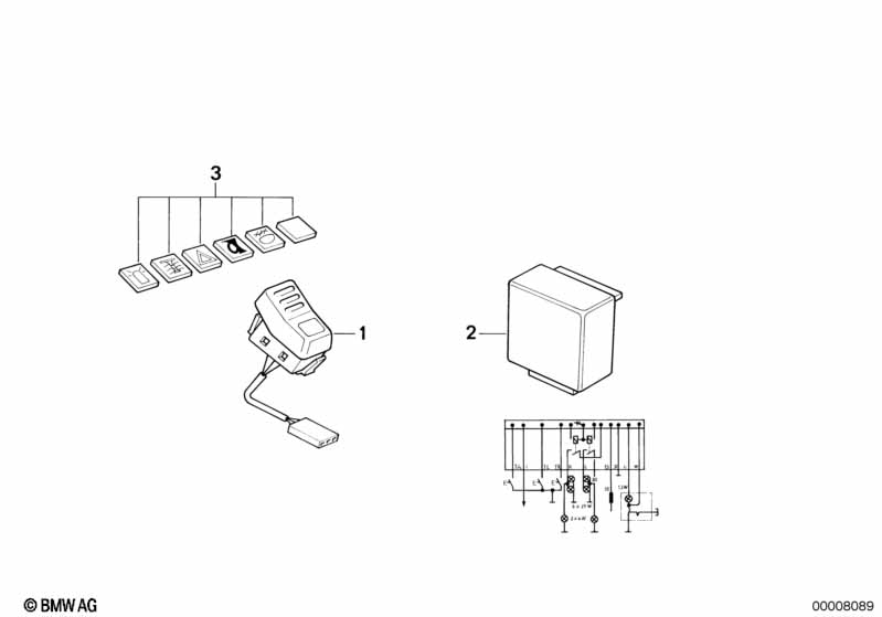 Комплект дооснащ.авар.свет.сигнализации