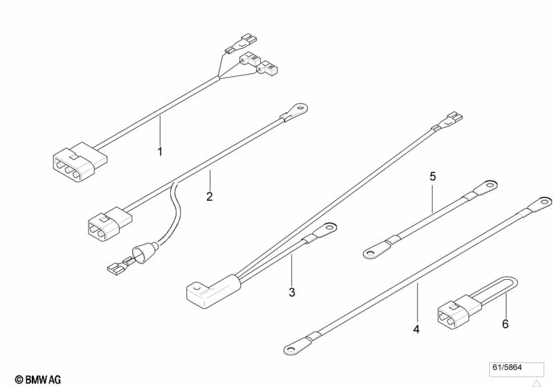 Различные дополнительные жгуты проводов