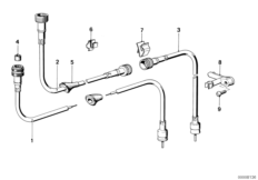 Вал привода спидометра