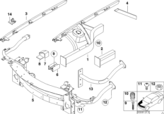 Колесная ниша/лонжерон