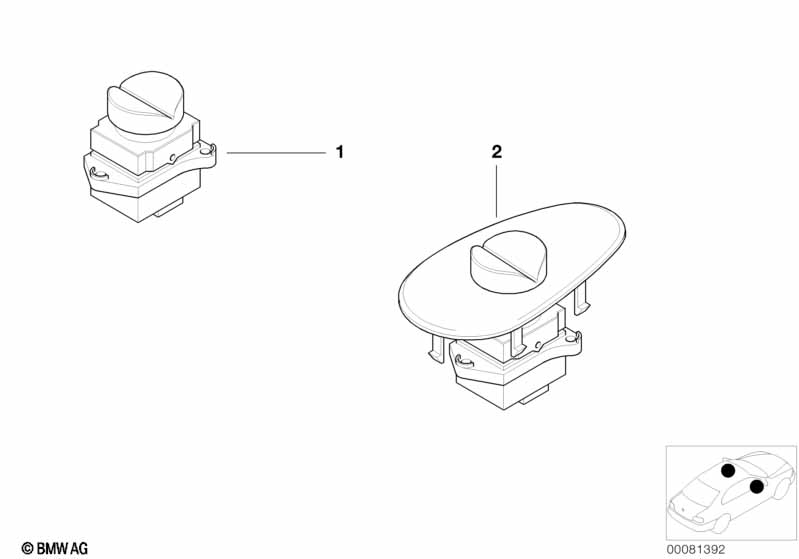 Выключатель cтеклоподъемника