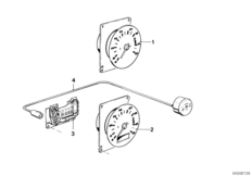 Тахометр/цифровые часы