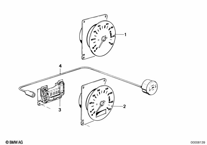 Тахометр/цифровые часы