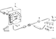 Вал привода спидометра дополнит.элементы