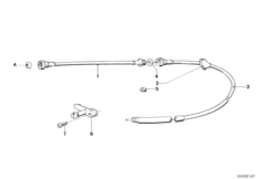 Вал привода спидометра