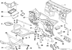 Детали щитка передка