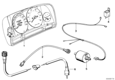 Спидометр/вал прив.спид./выключ.сиг.лам.