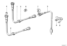 Вал привода спидометра