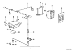 Цифровые часы с индикат.темп.наруж.возд.