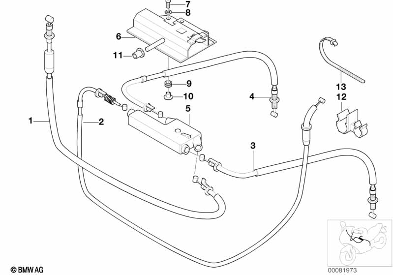 Тросовый привод/распределит.с трос.прив.