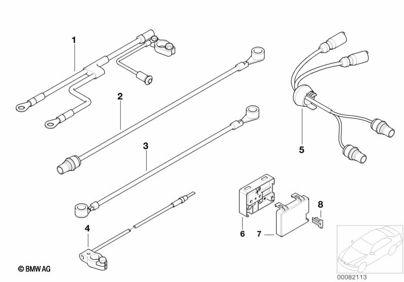 Провод 2-й аккумулят.батареи/эл.катализ.