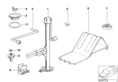 Бортовой инструмент/ домкрат