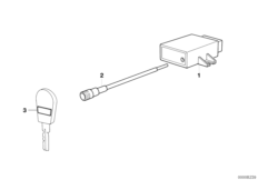 Дистанционное управление центр.замка/DWA