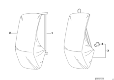 Кронштейн жесткой крыши/настенный монтаж