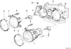 Детали фары