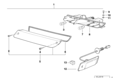 Фонарь указателя поворота