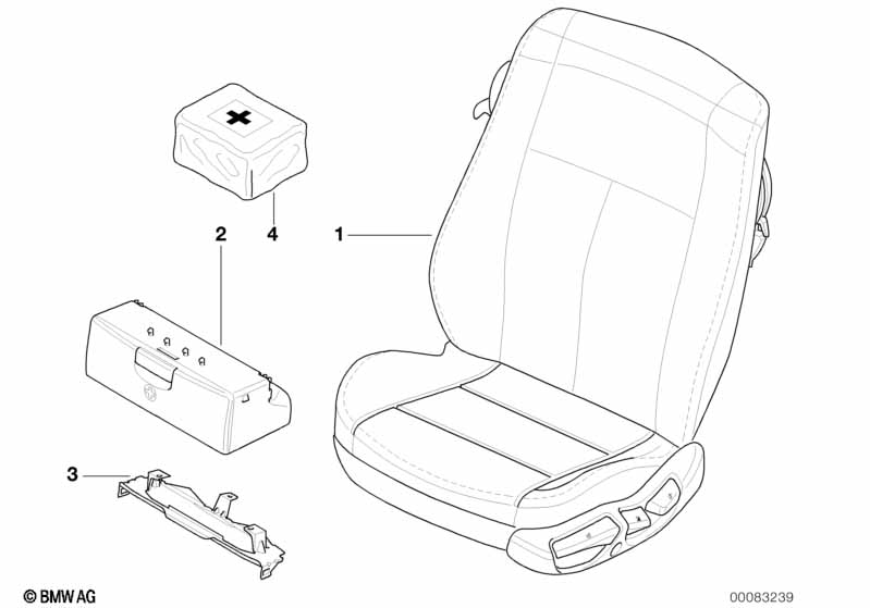 Сиденье Пд в сборе