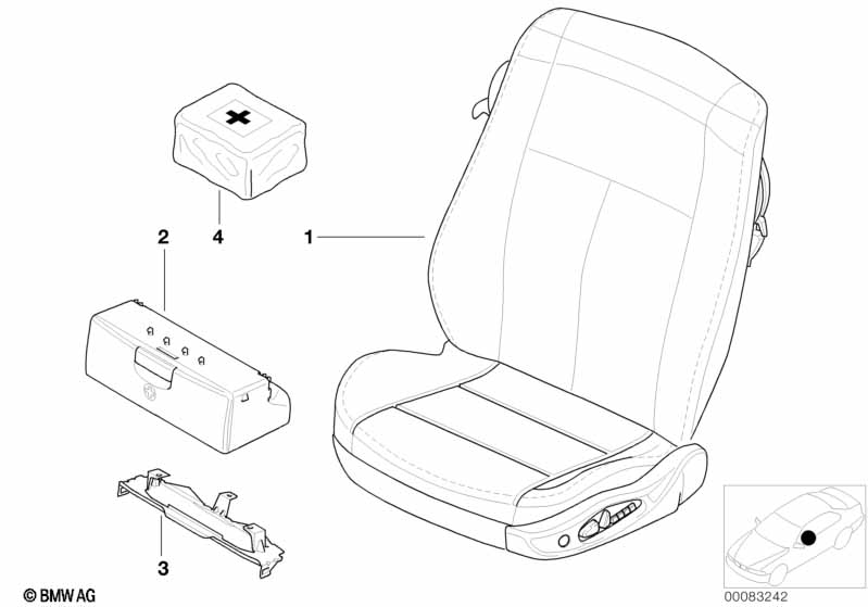 Сиденье Пд в сборе