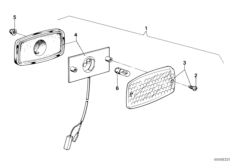 Габаритный фонарь