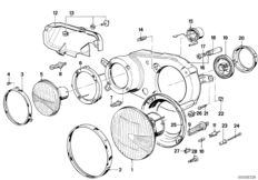 Детали фары