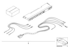 Комплект дооснащения обогрева сиденья Пд