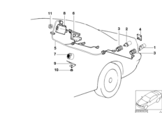 Сигнализация авар.сближен.при парк.(PDC)