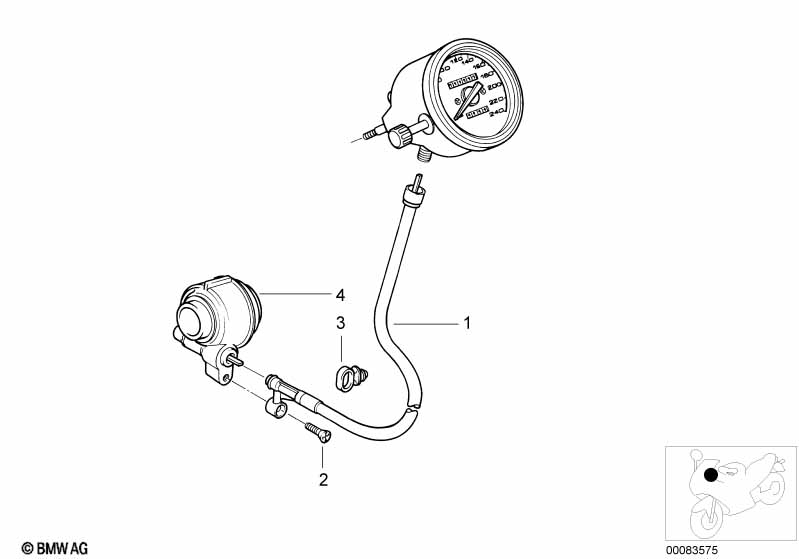Привод спидометра