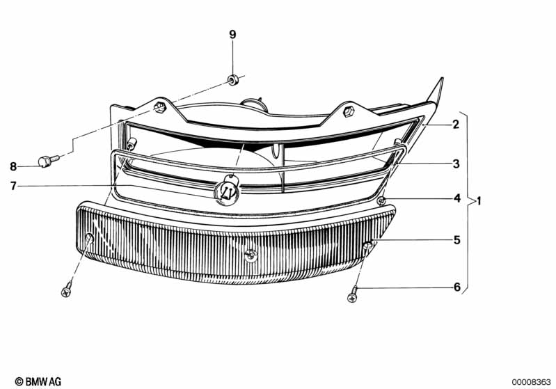Фонарь указателя поворота