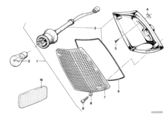 Фонарь указателя поворота