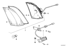 Фонарь указателя поворота