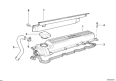 Крышка головки блока цилиндров