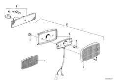 Габаритный фонарь