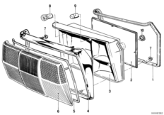 Блок задних фонарей