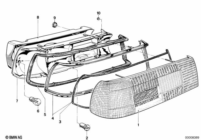 Блок задних фонарей