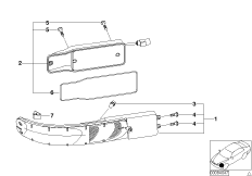 Фонарь указателя поворота Пд